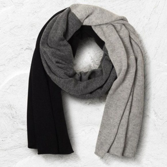 𝐑𝐎𝐒𝐒 ✳ 𝐒𝐍𝐎𝐖 100% Cashmere Inverno Wrap - NEW!!! - Picture 3 of 12